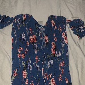 Blue Floral Dress